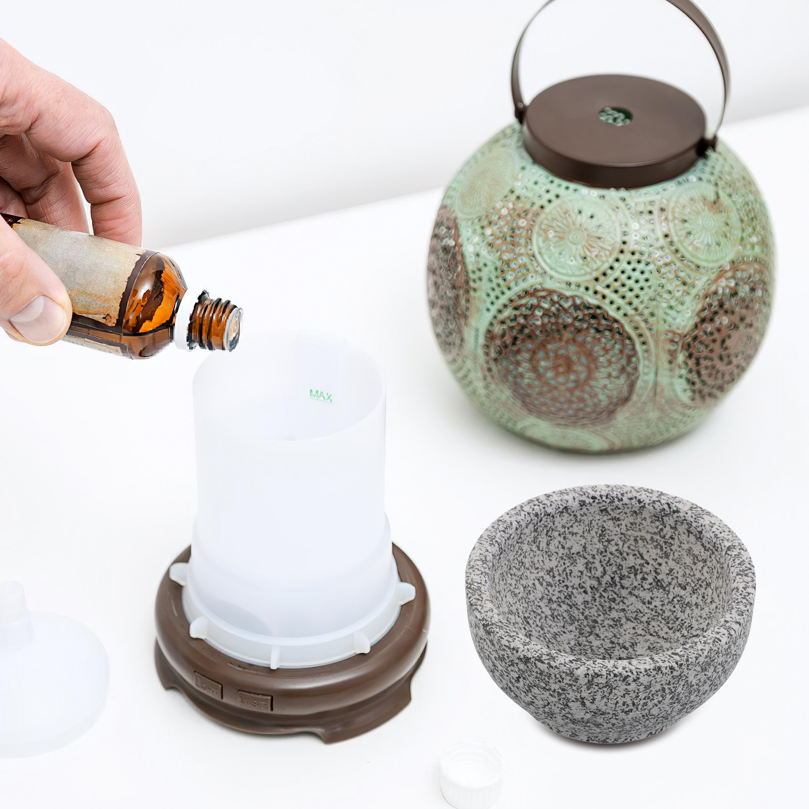 Difusor de aceites esenciales  - Home Fragrance Usa reseña y precio