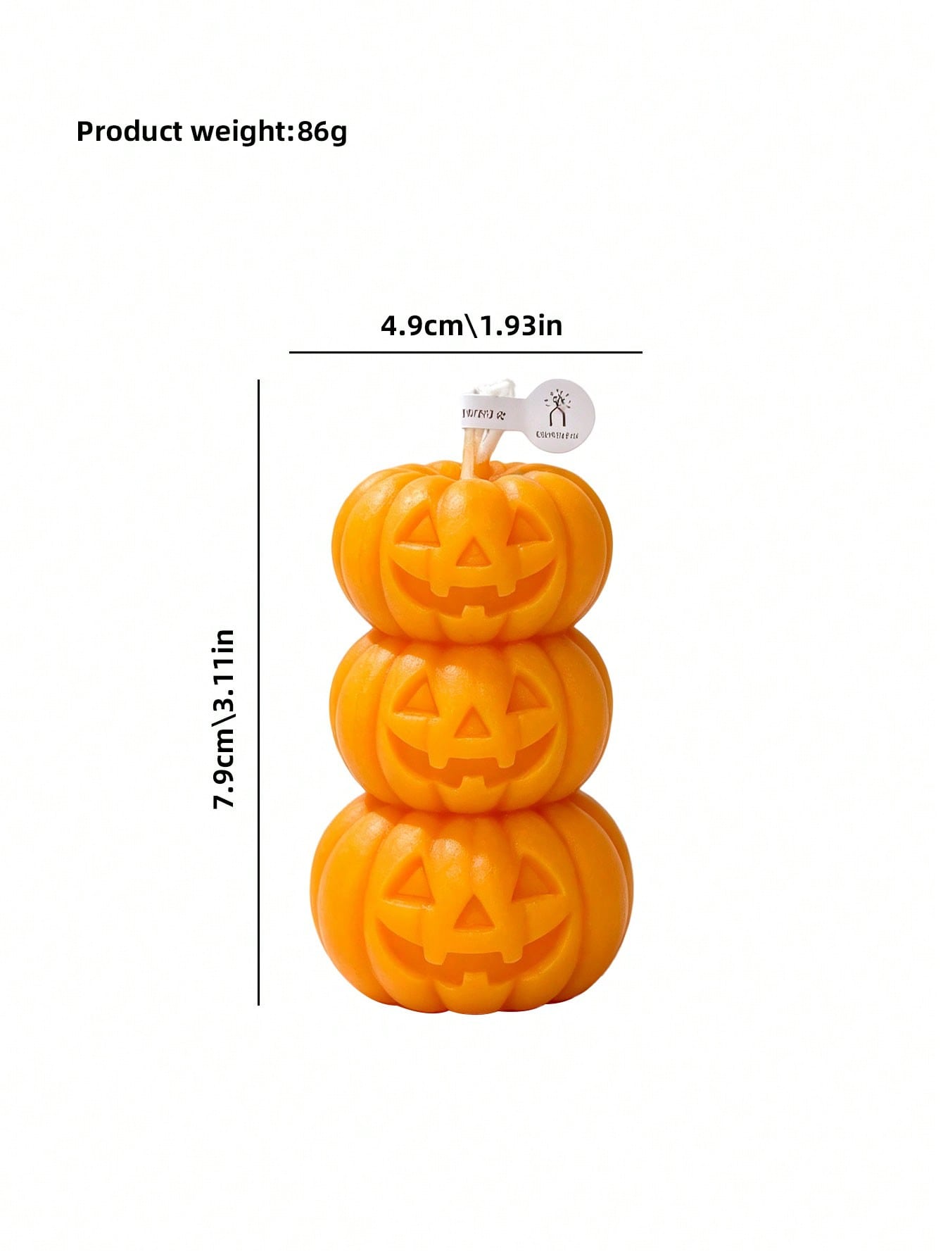 1 vela de Halloween con forma  - Home Fragrance Usa reseña y precio